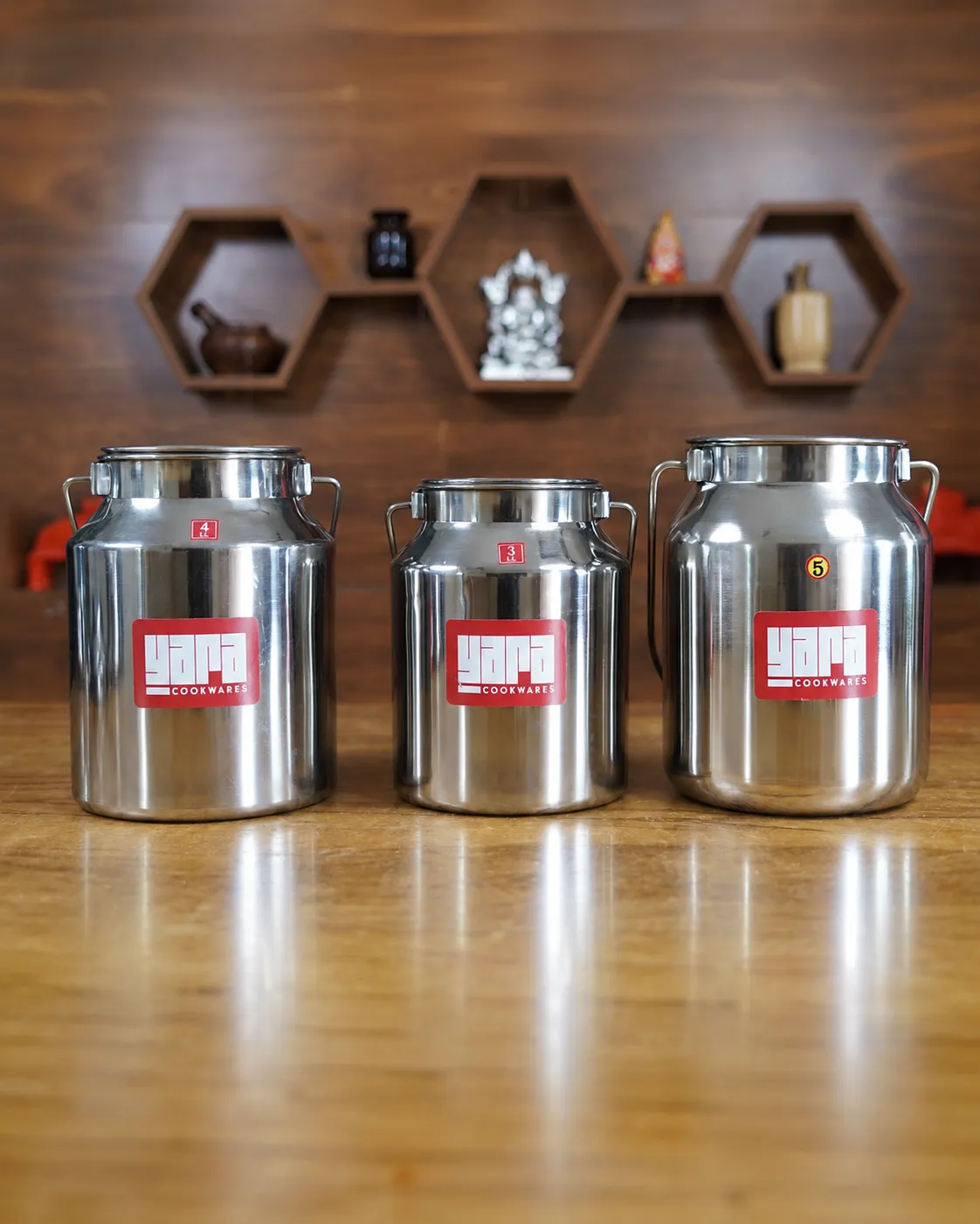 Barni Oil Storage Container - Set Of 3