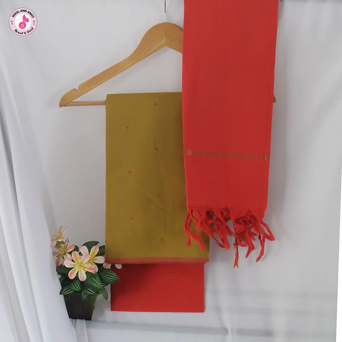 Handloom Cotton Salwar Set HCS - 06