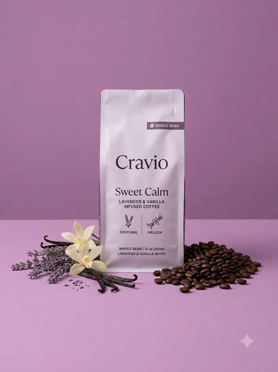  Sweet Calm Lavender Vanilla Infused Coffee