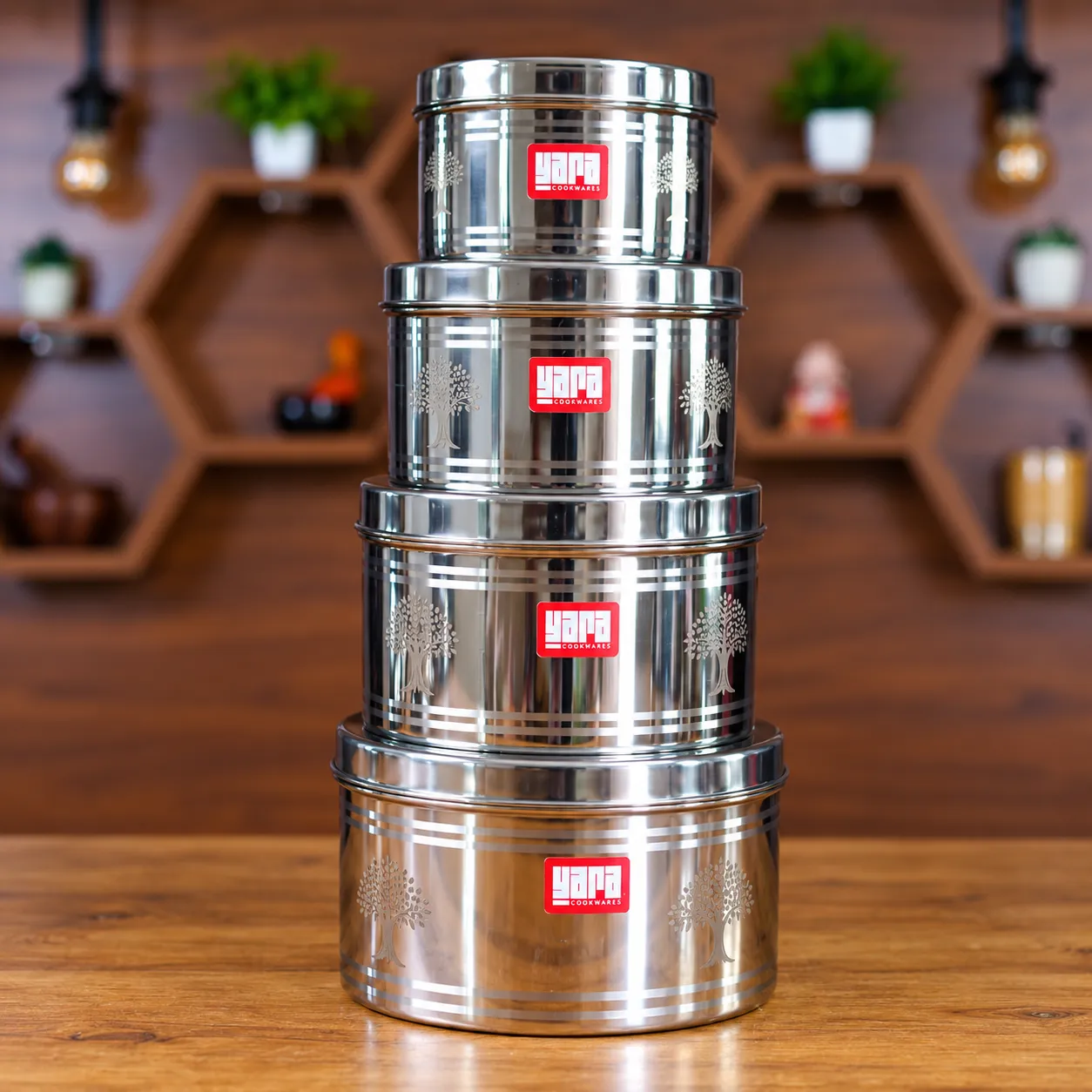 Idly, Dosa Batter Storage Container Set Of 4 - Combo