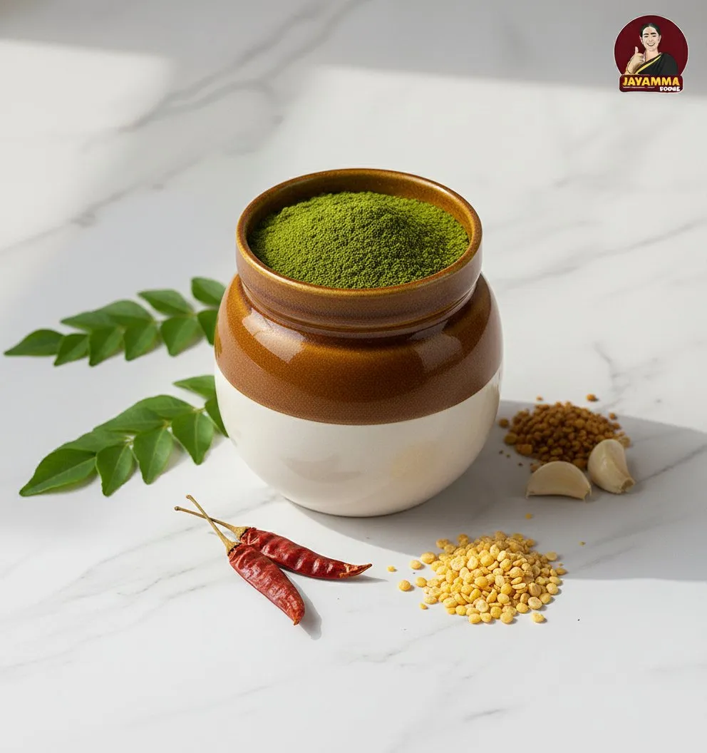 Karvepaku Podi