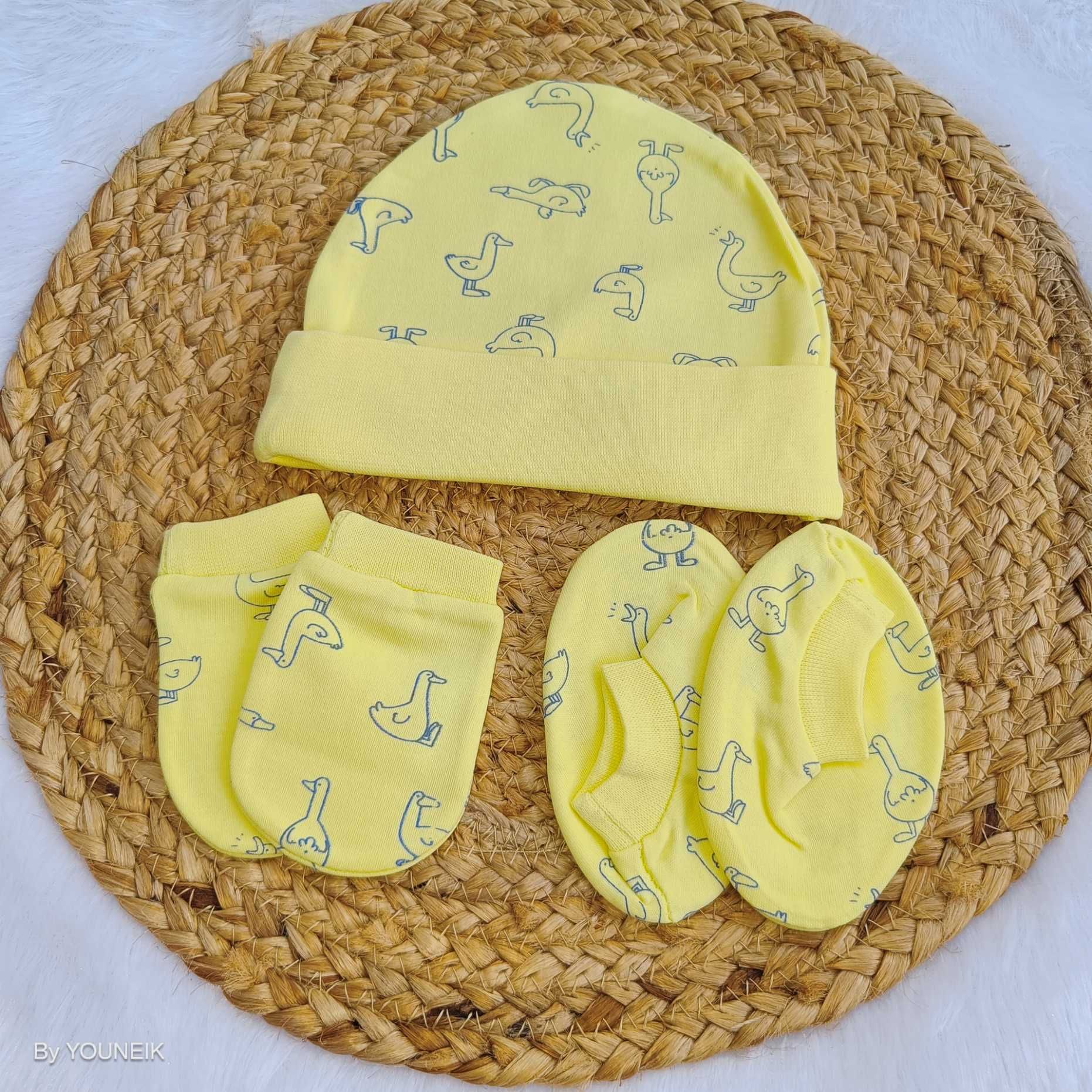Cap Mittens Booties