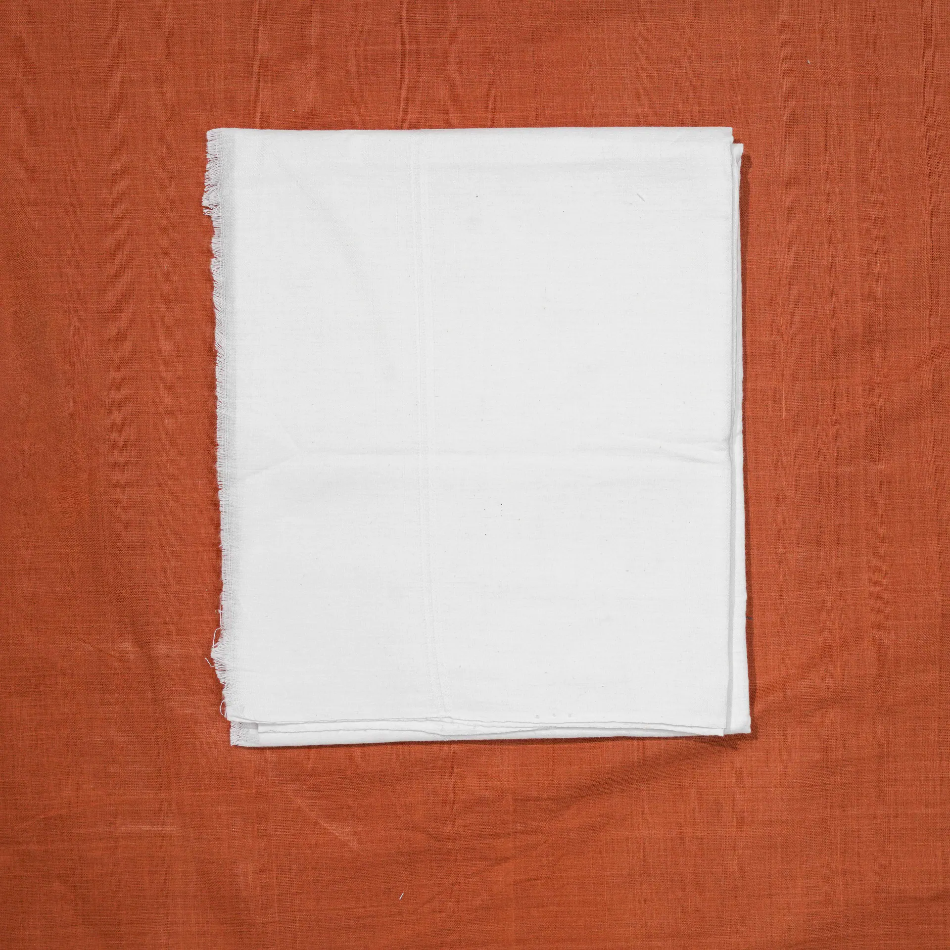 Elegant White Paramas Vetti