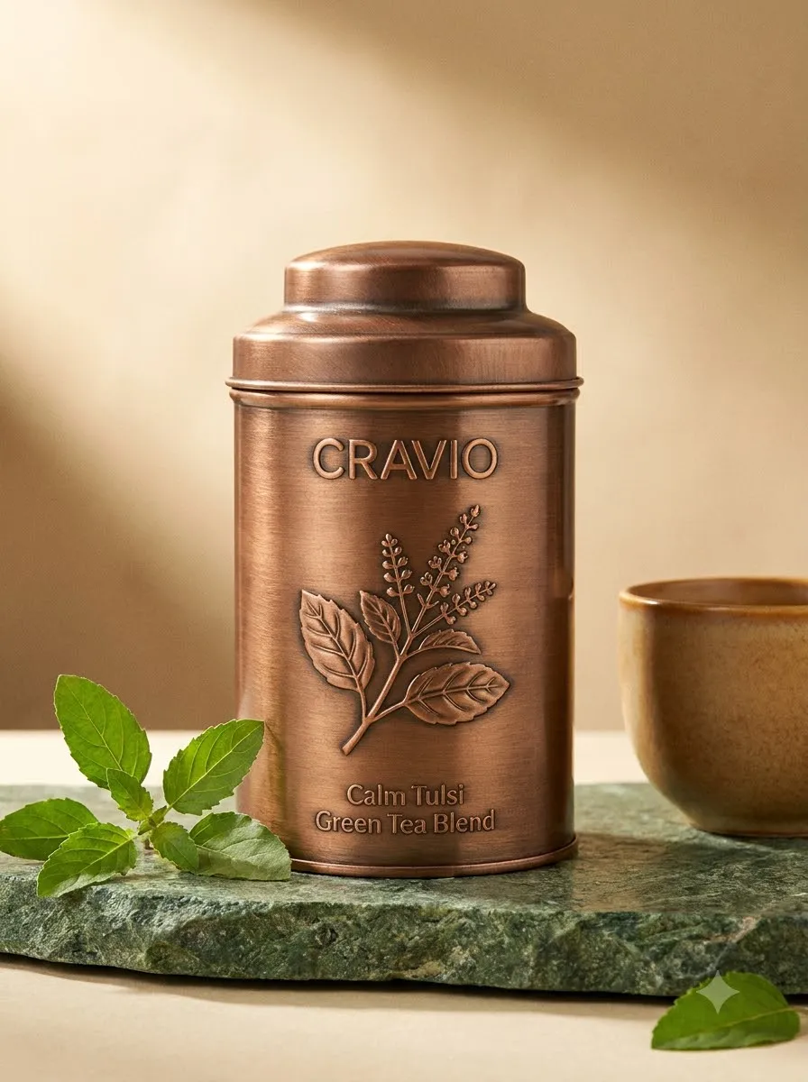 Calm Tulsi Green Tea Blend