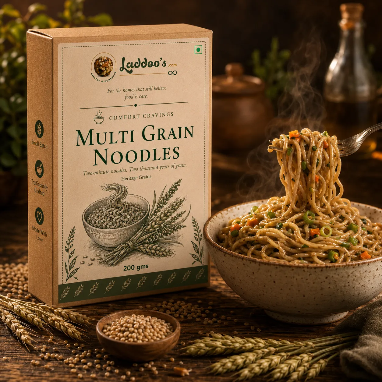 Multi-Grain Noodles | Millet + Horse Gram