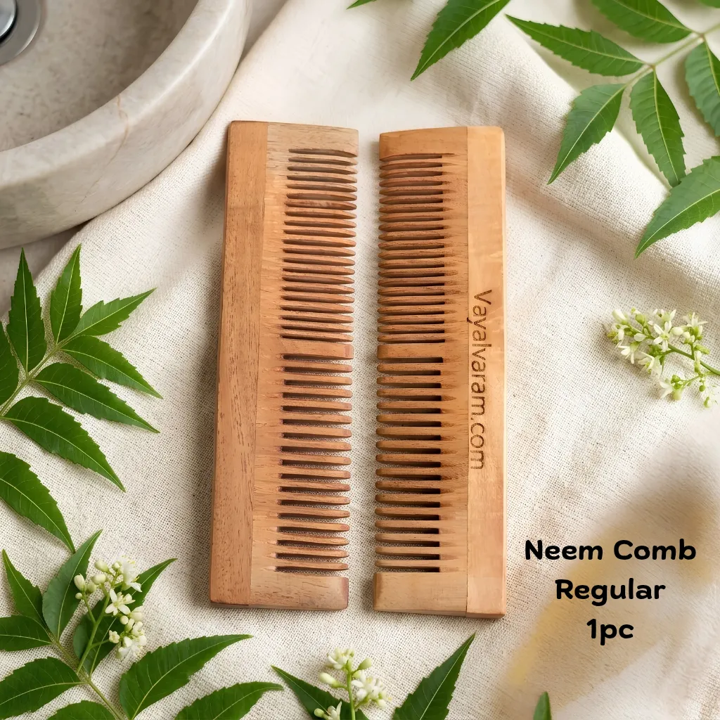 Neem Wooden Comb - Regular