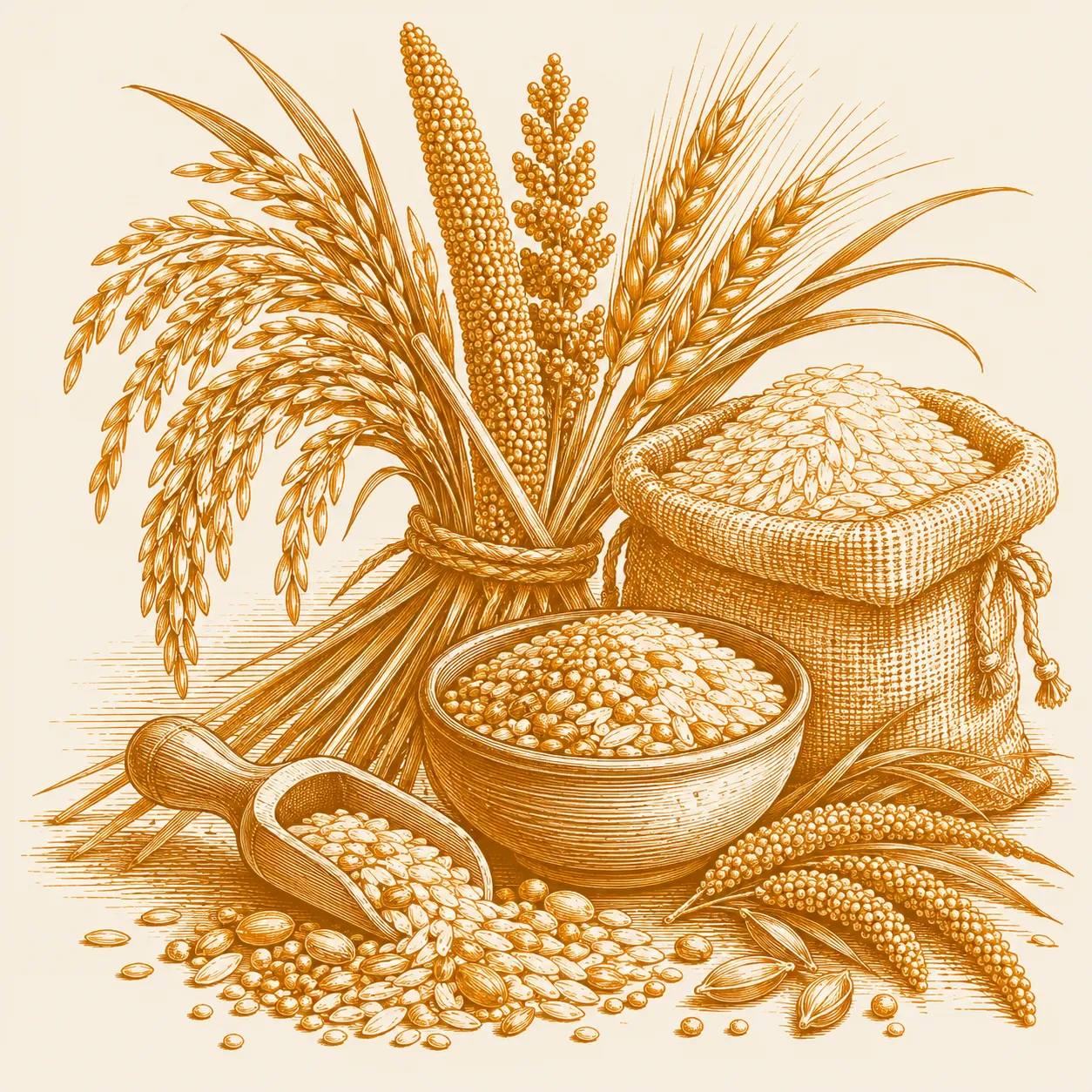 TRADITIONAL RICE & MILLETS