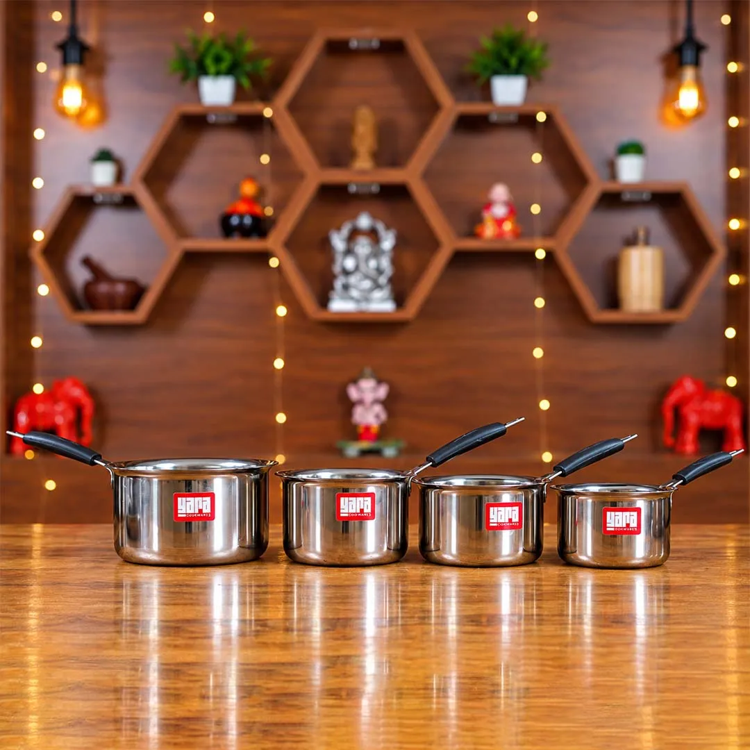 Sauce Pan Set of 4 - Combo