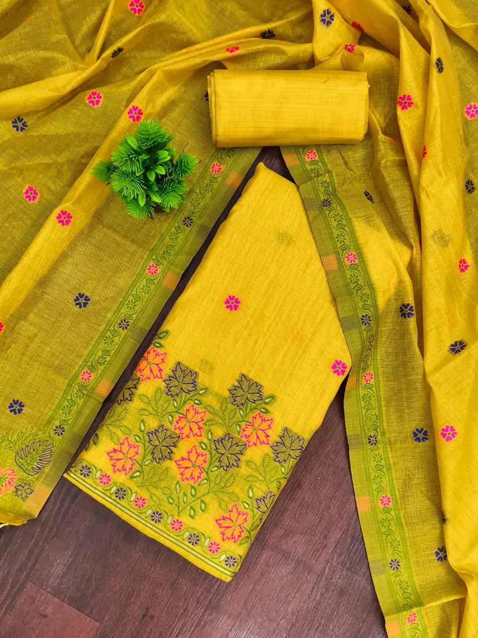 Jamdhani Silk Material - JS - 6