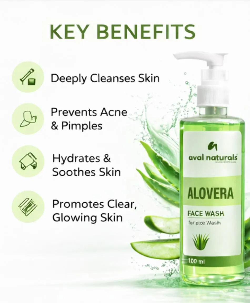 Alovera Face Wash hover view