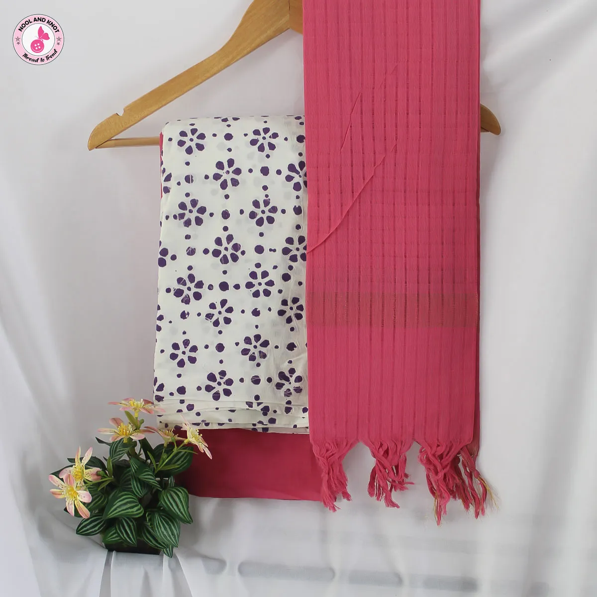 Handloom Cotton Salwar Set HCS - 05
