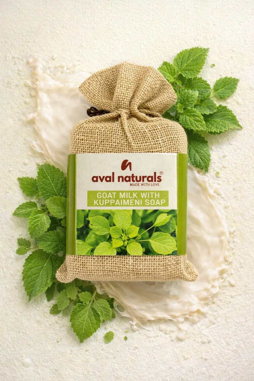 Goat milk with kuppaimeni Soap