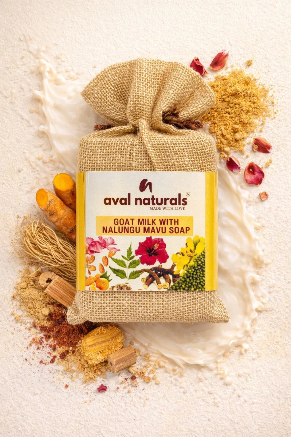 Goat milk with Nalungumavu Soap