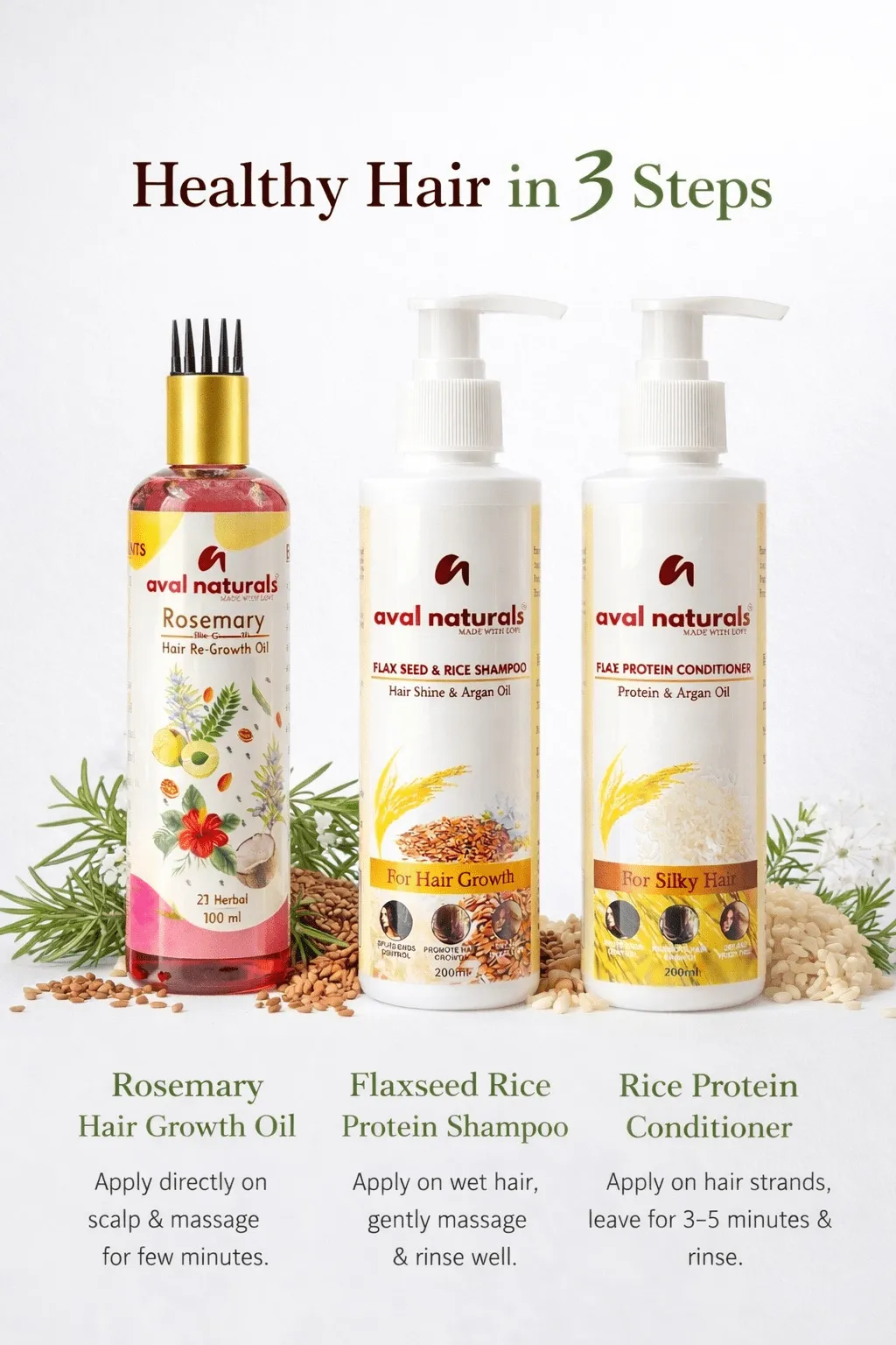 Healthy Hair Care Combo hover view