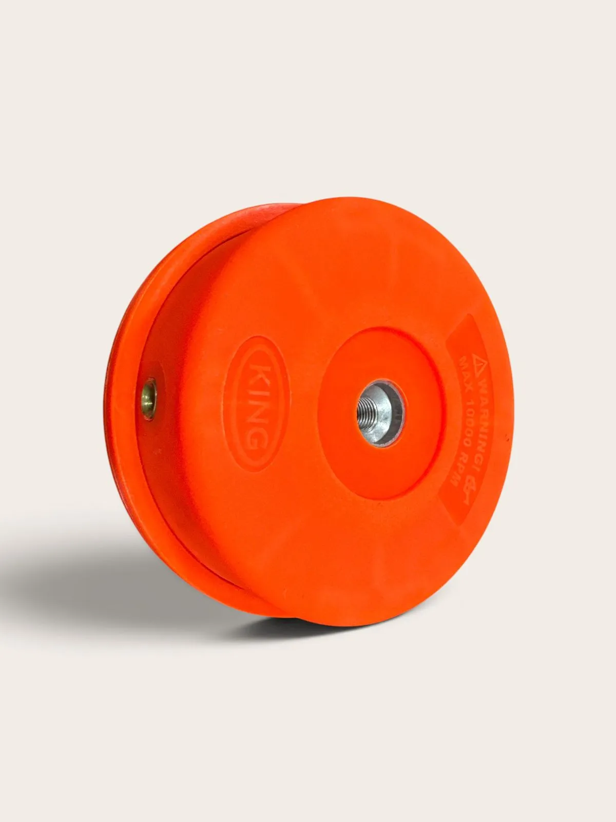 King Series Universal Tap & Go Trimmer Head, 290 g – M10 × 1.25 LH, Orange