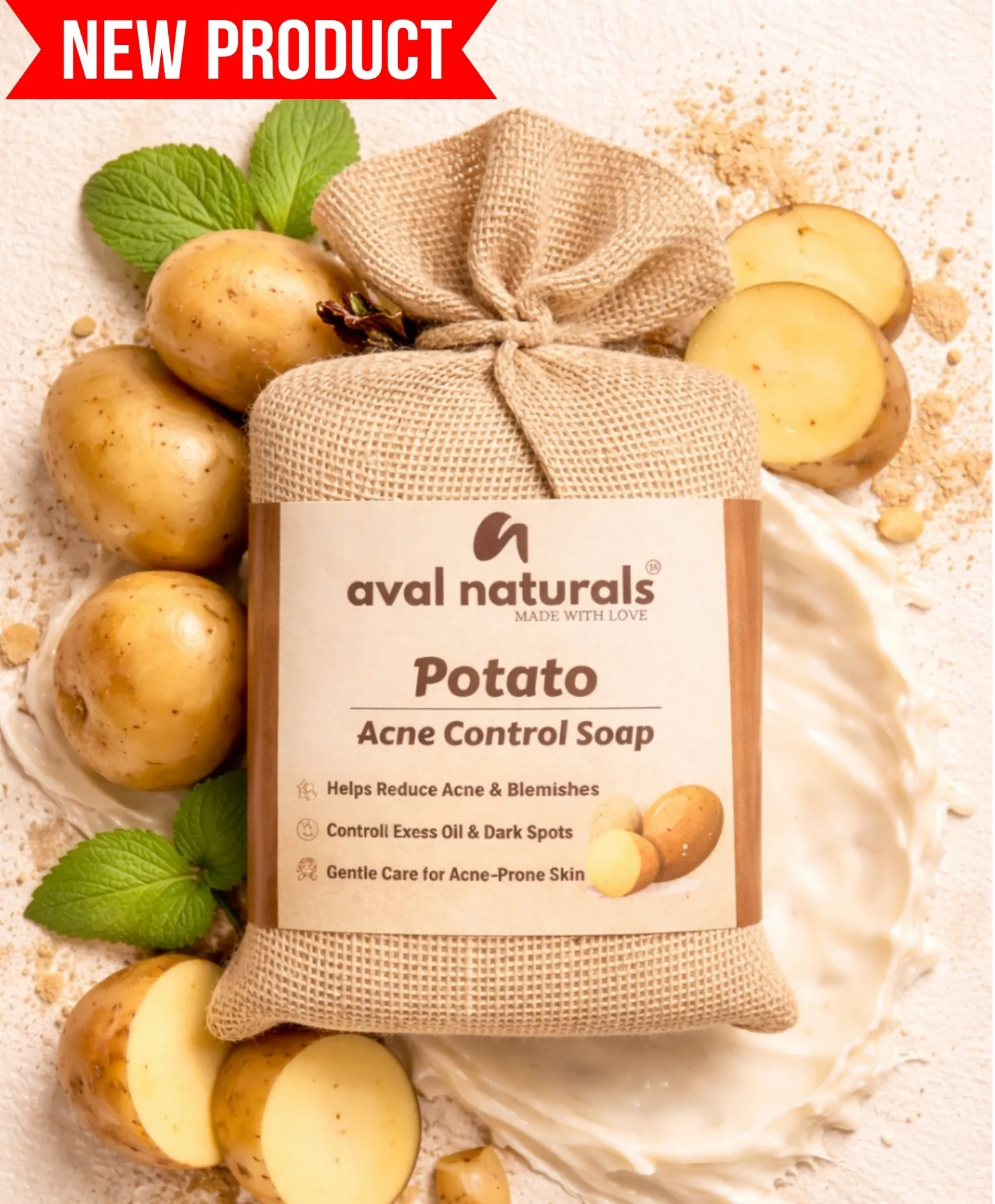Potato soap